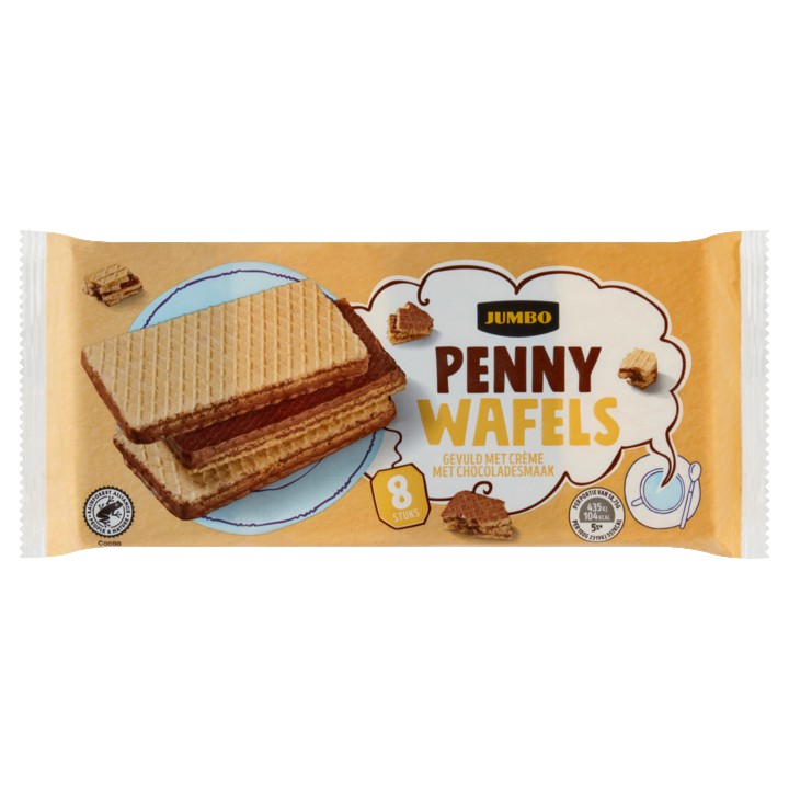 Jumbo Pennywafels 8 Stuks