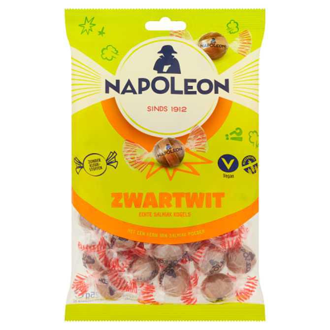 Napoleon zwart wit kogels