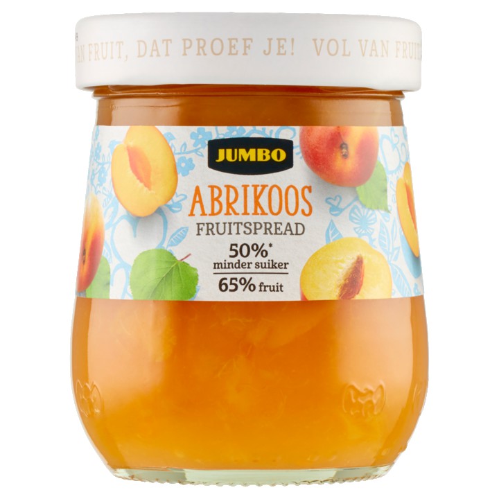 Jumbo Abrikoos Fruitspread 290g