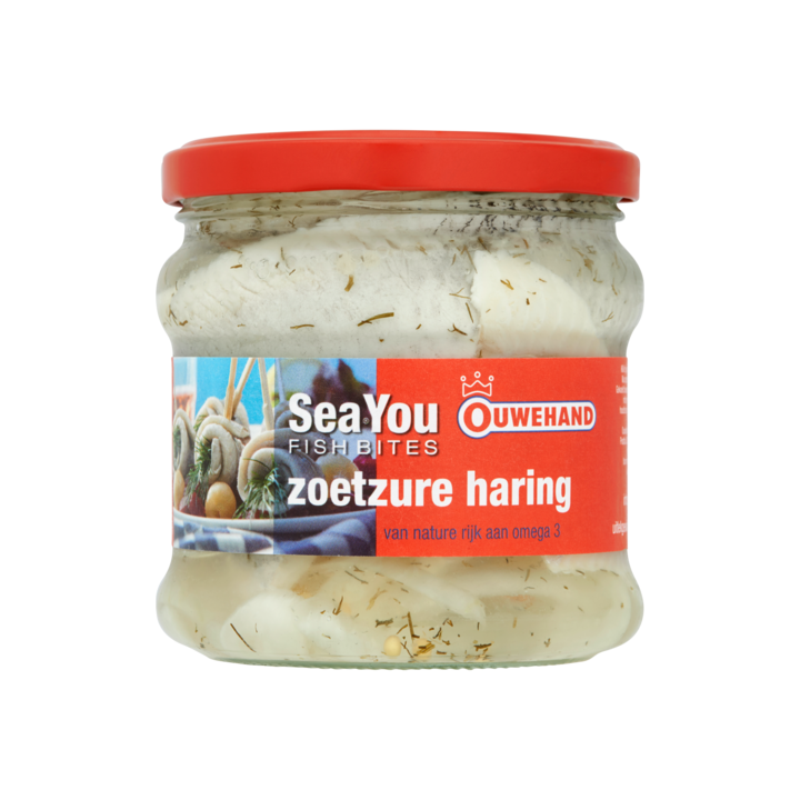 Ouwehand Sea You Fish Bites Zoetzure Haring 355g