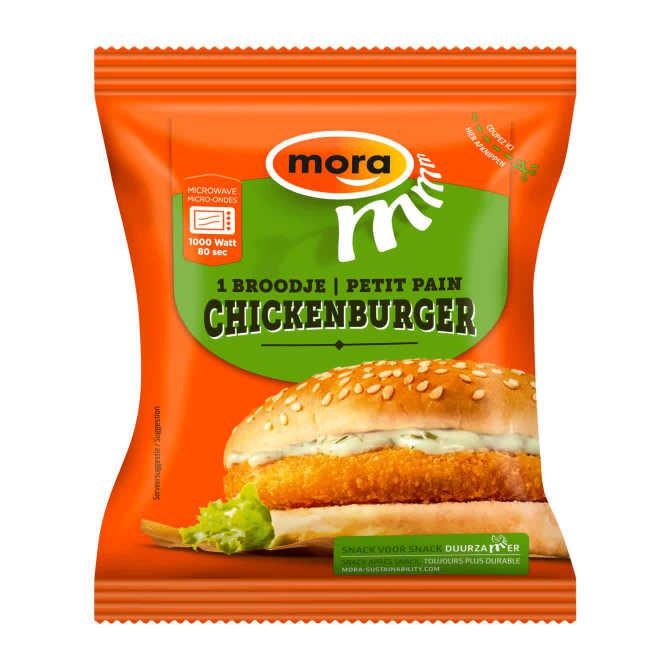 Mora broodje chickenburger