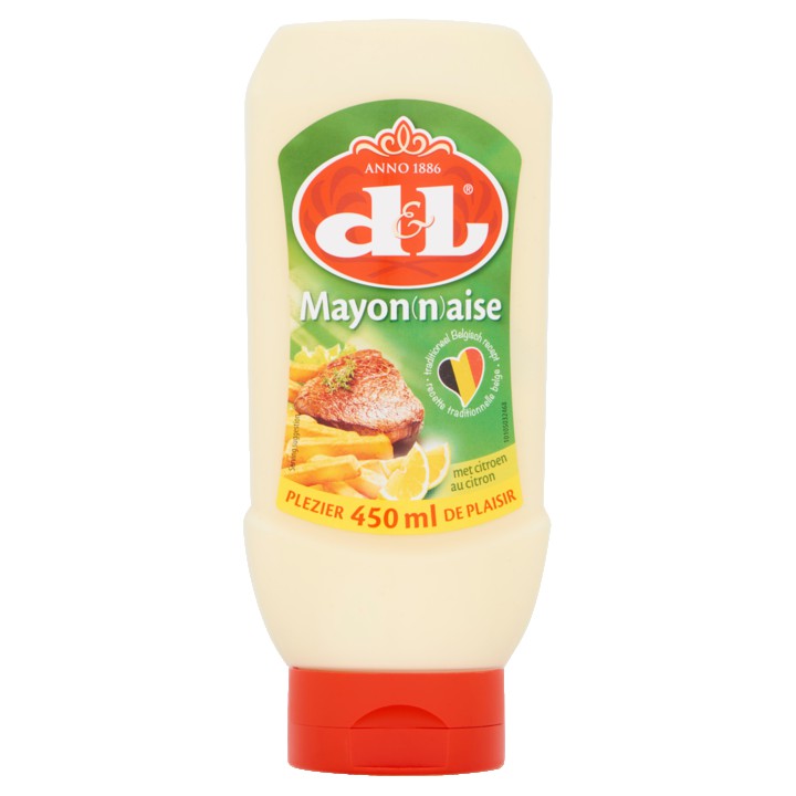 D&amp;amp;L Mayon(n)aise met Citroen Knijpfles 450ml
