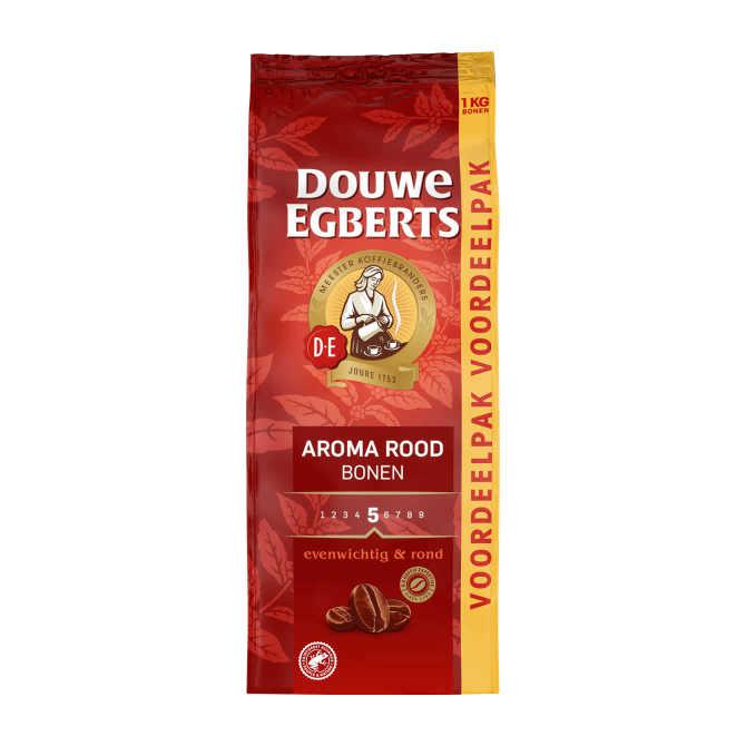 Douwe Egberts Aroma rood koffiebonen voordeelpak