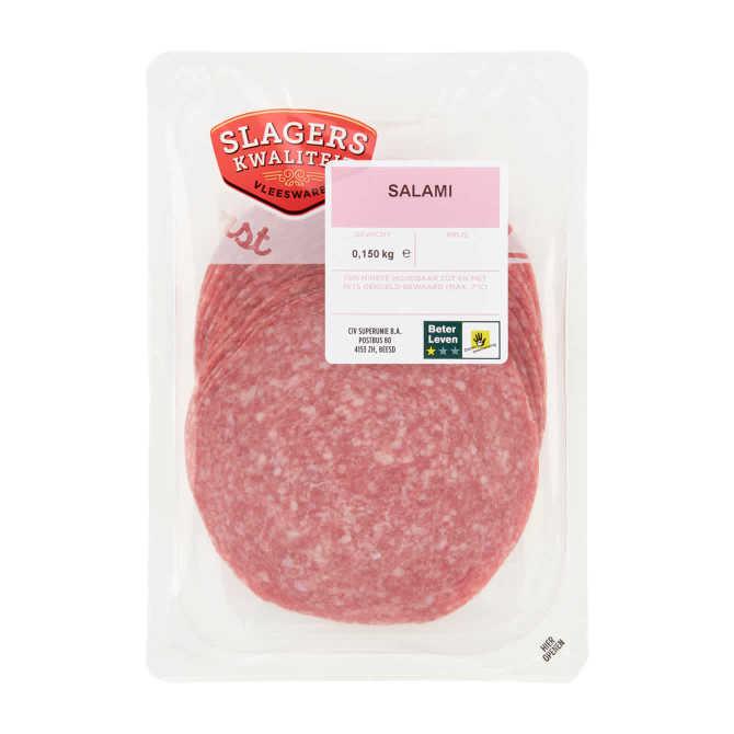 Slagerskwaliteit salami