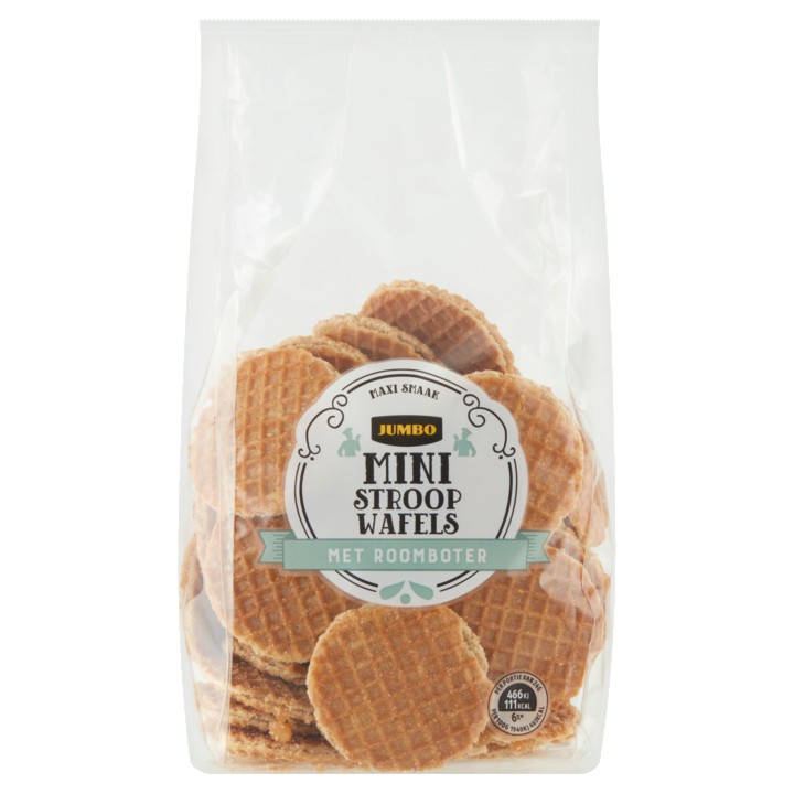 Jumbo Mini Stroopwafels met Roomboter 300g