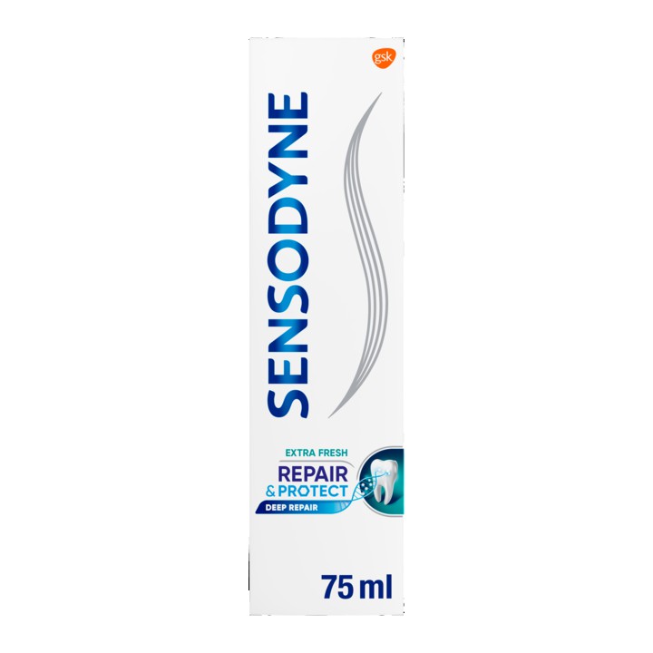 Sensodyne Repair & Protect Deep Repair Extra Fresh tandpasta voor gevoelige tanden 75ml | Nederland Life Sensodyne Repair & Protect Deep Repair Extra Fresh tandpasta voor gevoelige tanden 75ml