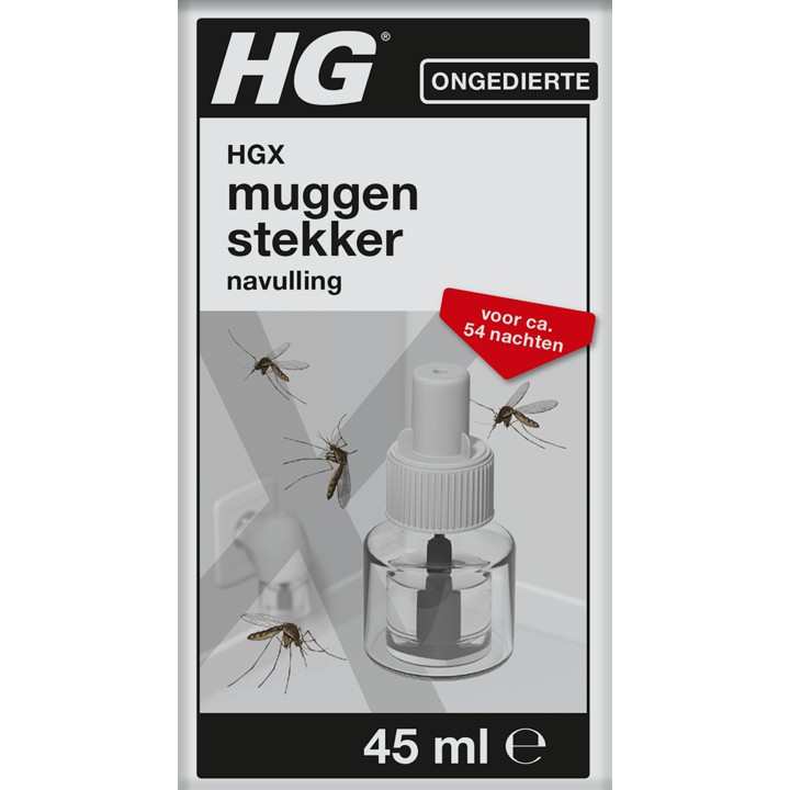 HG X Muggenstekker Navulling 45ml