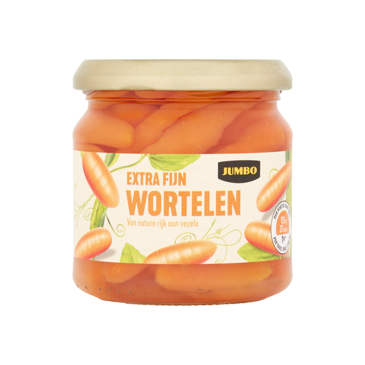 Jumbo Wortelen Extra Fijn 180g