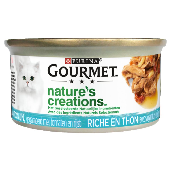 Gourmet Nature&amp;#x27;s Creations Kattenvoer nat met Tonijn