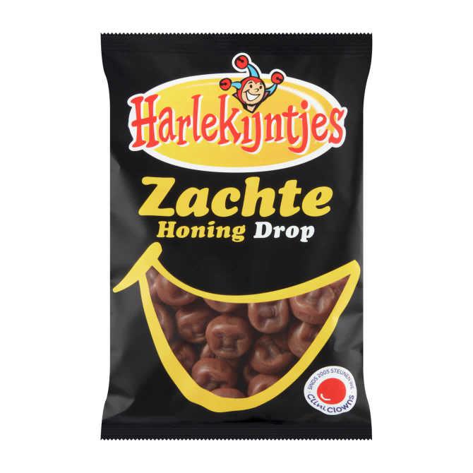 Harlekijntjes Zachte zoete honing drop