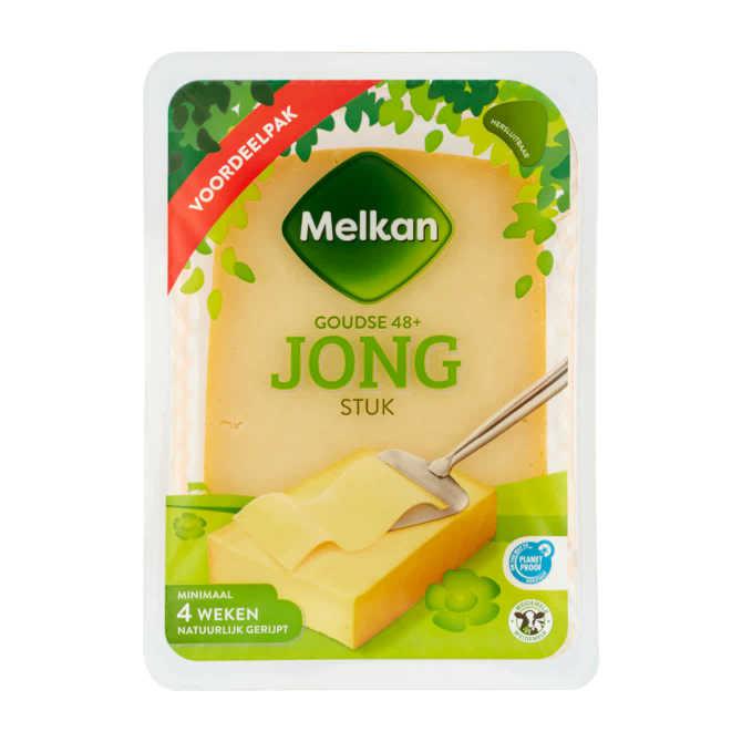 Melkan Jonge 48+ kaas stuk