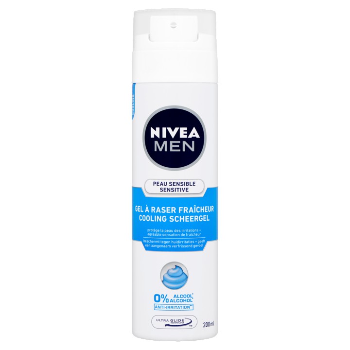 Nivea Men Sensitive Cooling Scheergel 200ml