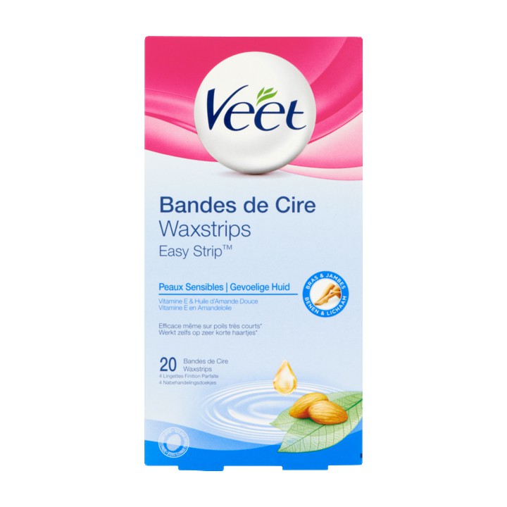 Veet Waxstrips Gevoelige Huid 20 Stuks