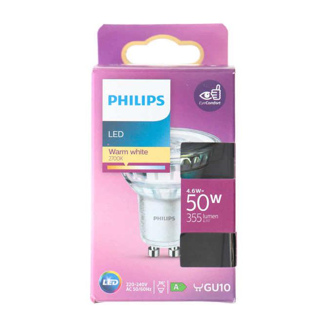 Philips Led classic ww 50w gu10 36d