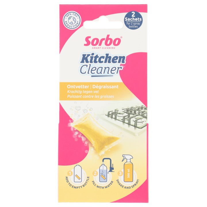 Kitchen Cleaner sachets 2 stuks