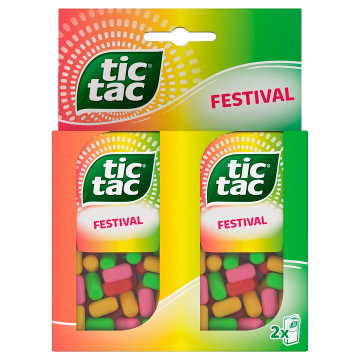 Tic Tac Festival 2 x 49g