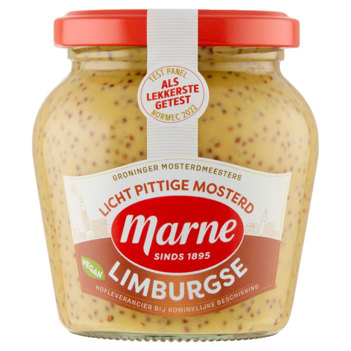 Marne Licht Pittige Mosterd Limburgse 235g
