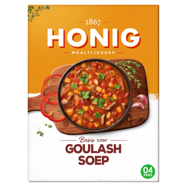 Honig Maaltijdmix voor Maaltijdsoep Goulash 66g