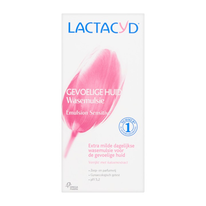 Lactacyd Gevoelige Huid Wasemulsie 200ml