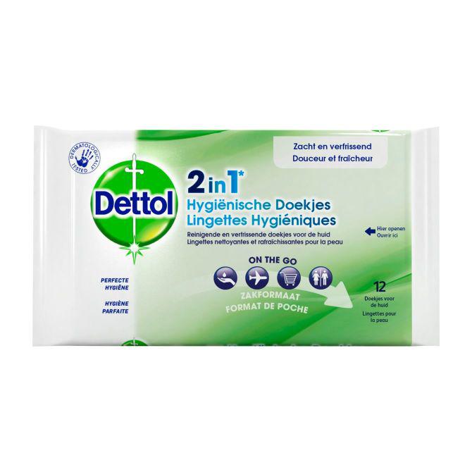 Dettol Hygienische doekjes 2 in 1