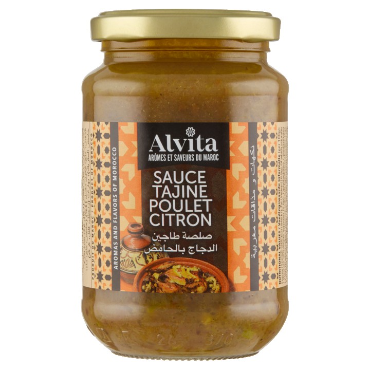 Alvita Sauce Tajine Poulet Citron 330g