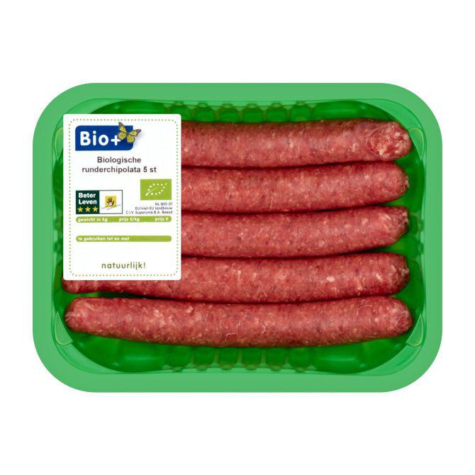 Bio+ Biologisch chipolata