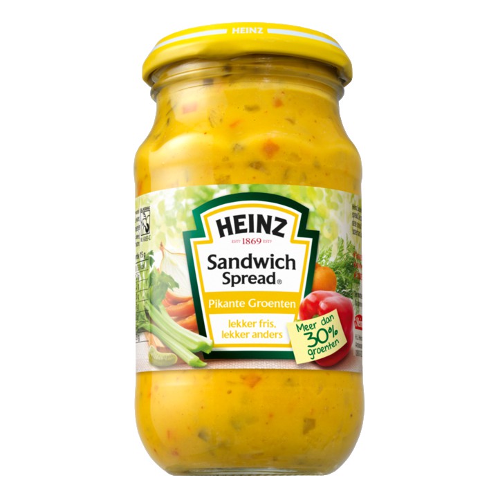 Heinz Sandwich spread pikante groenten 300g