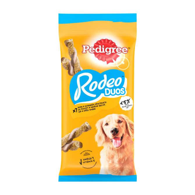 Pedigree Rodeo Duo - Kip &amp; Bacon - Hondensnacks - 7 stuks