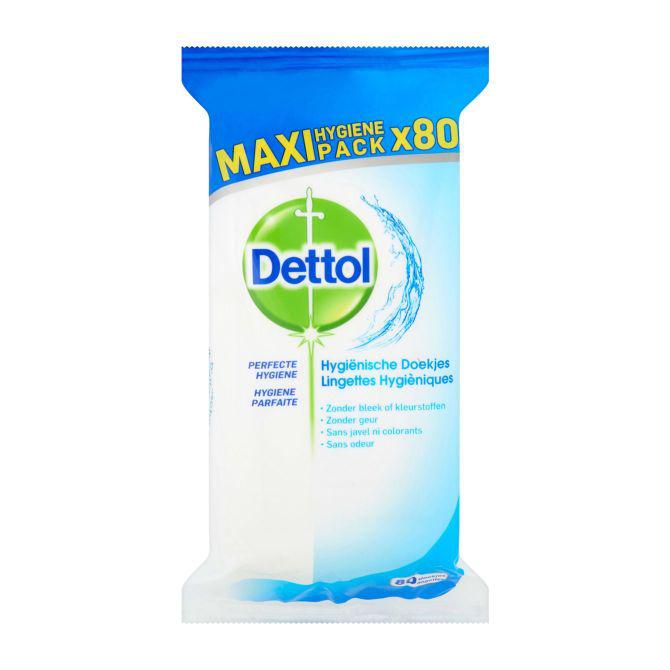 Dettol Schoonmaakdoekjes hygi&amp;euml;nisch