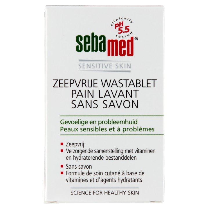 Sebamed Sensitive Skin Zeepvrije Wastablet 150g