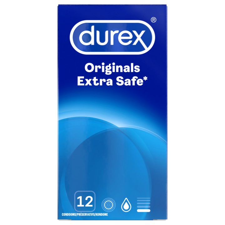 Durex Originals Extra Safe condooms, 12st