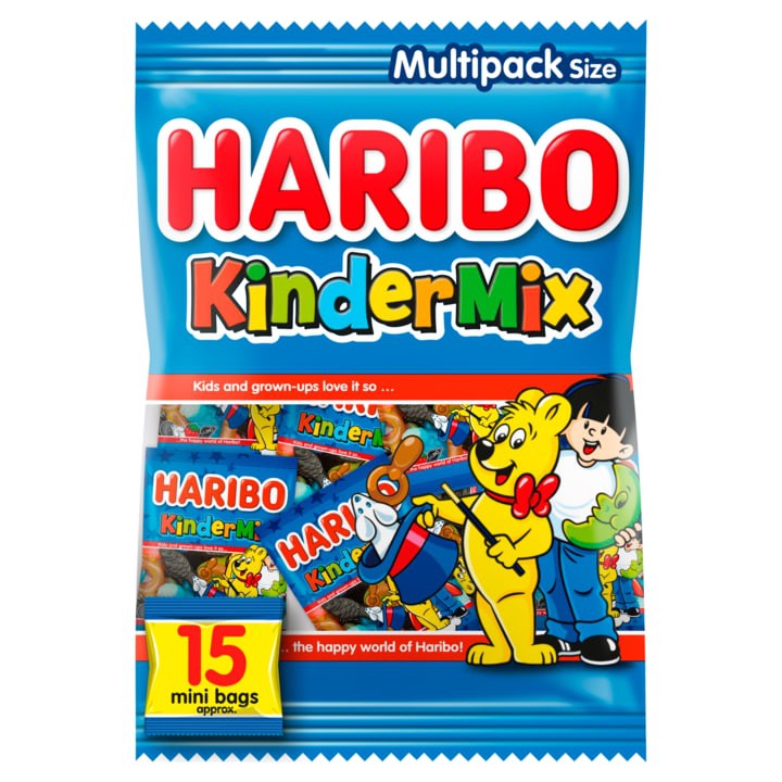 Haribo Kindermix Multipack Size 375g