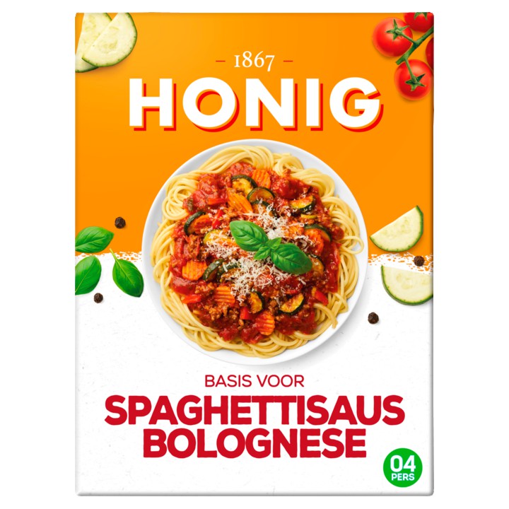 Honig Maaltijdmix voor Spaghettisaus Bolognese 41g