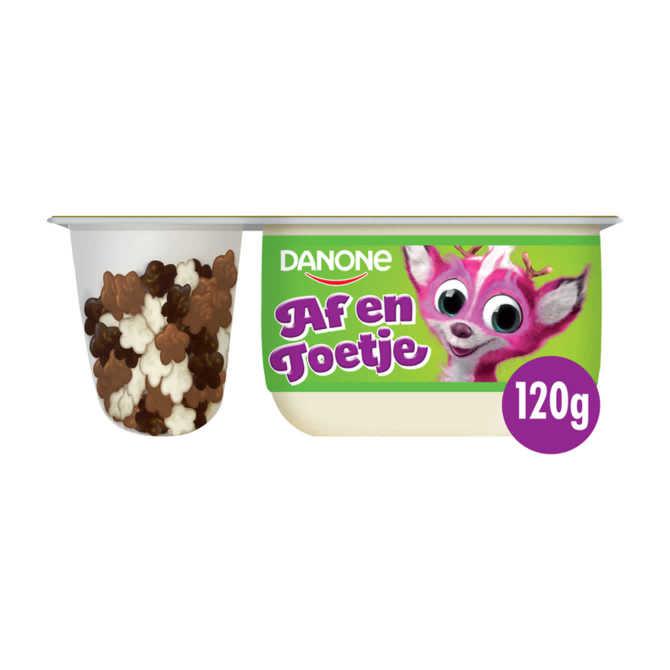 Danone Af en toetje vanilleyoghurt