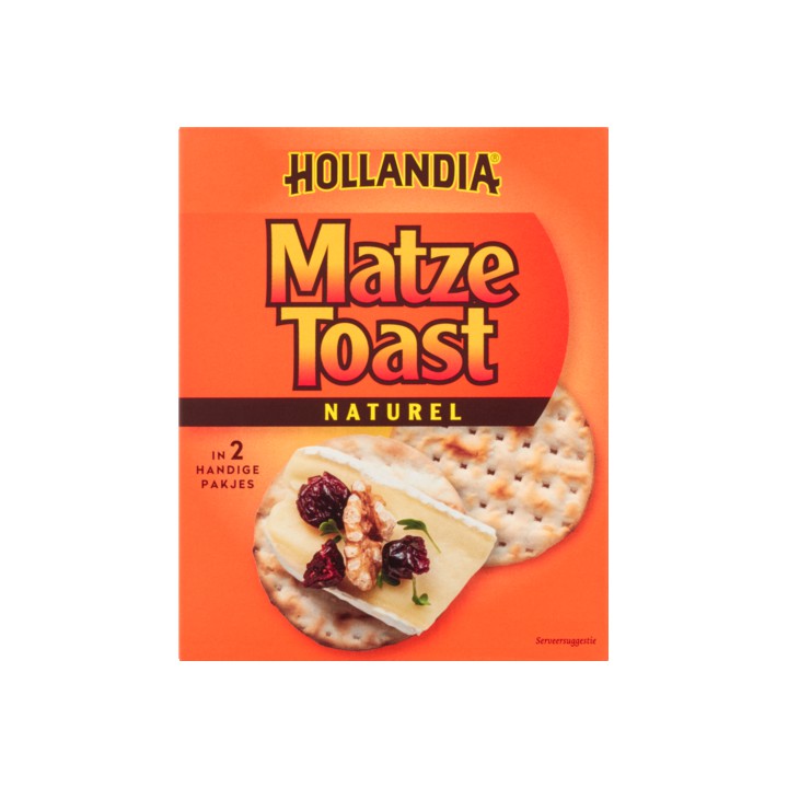 Hollandia Matze Toast Naturel 100g