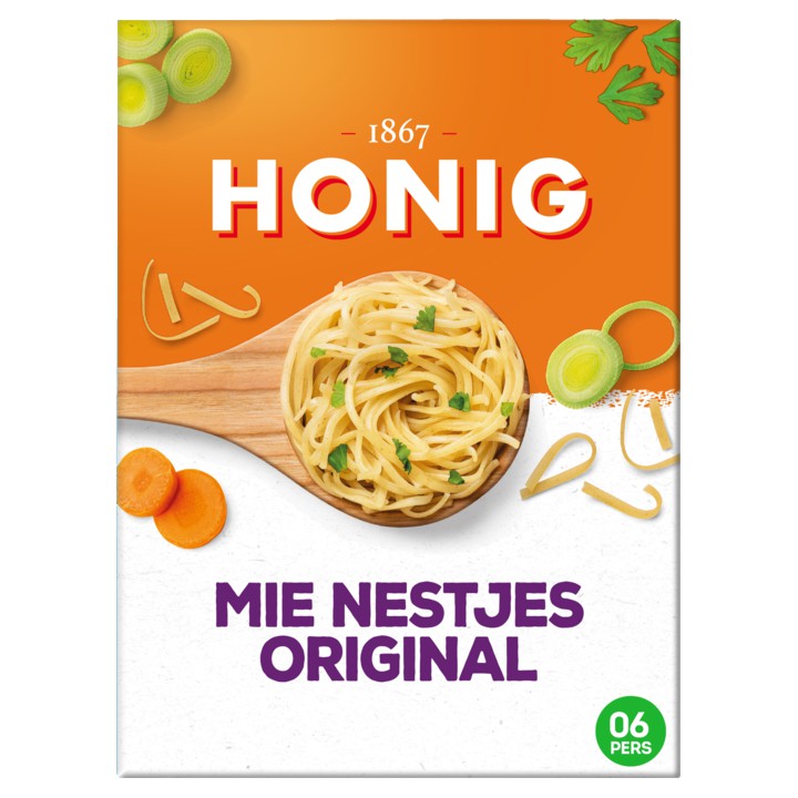 Honig Mie Nestjes Original 500g