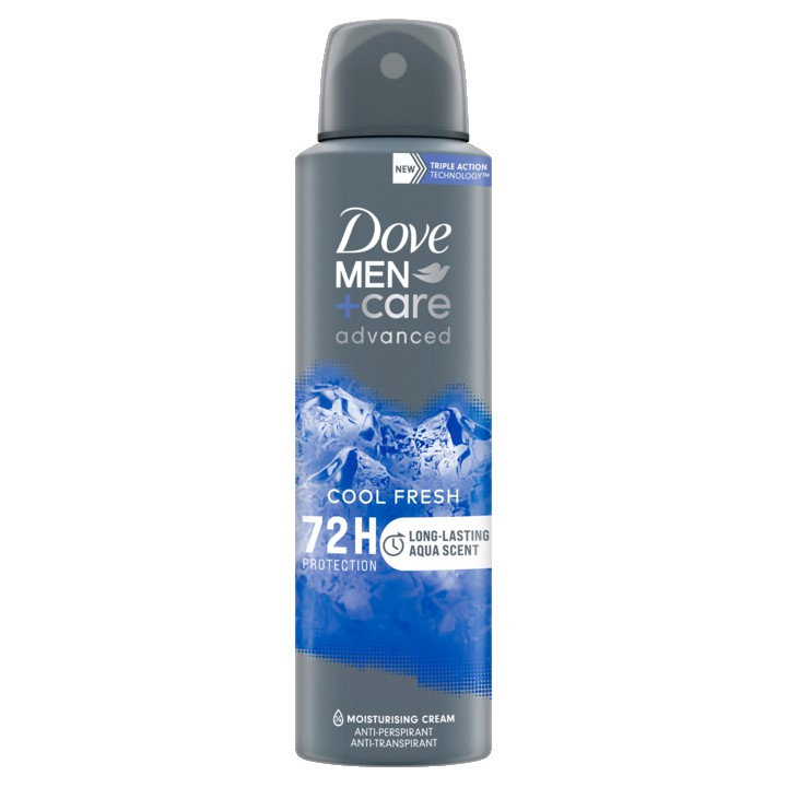 Dove Men+Care Advanced Anti-Transpirant Deodorant Spray Cool Fresh 150ml