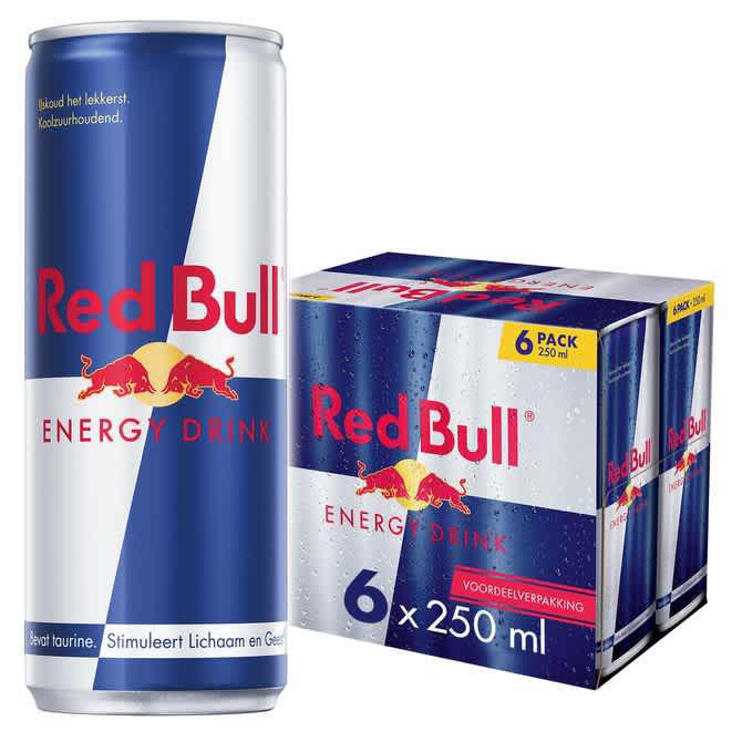 Red Bull Energy Drink 6-pack