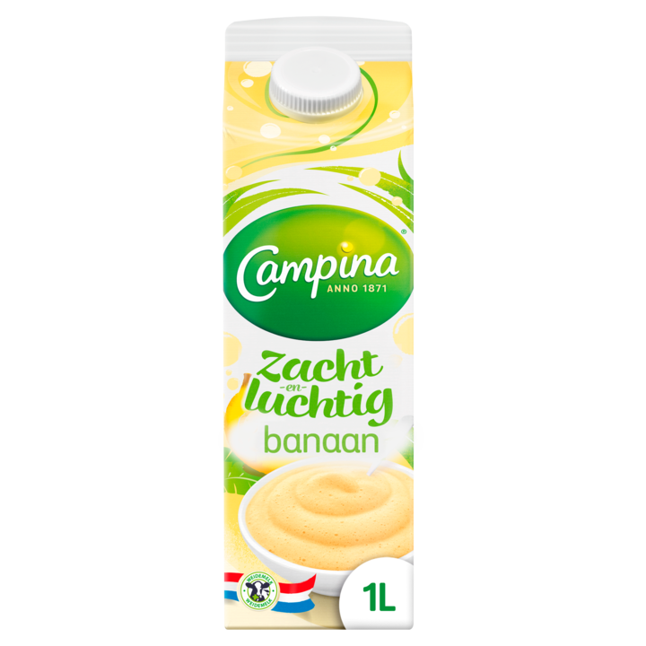 Campina Dessert Zacht en Luchtig Banaan 1L