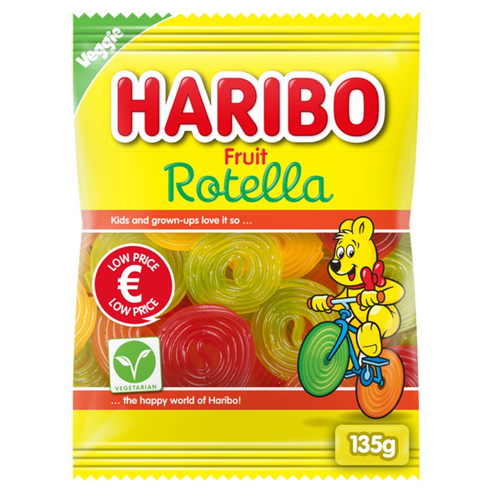 Haribo Fruit Rotella 135g