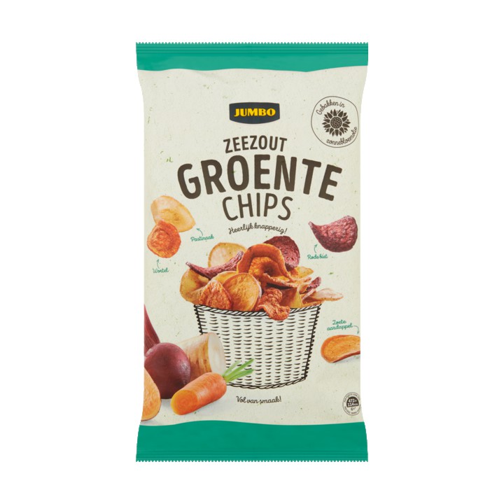 Jumbo Groente Chips Zeezout 100g