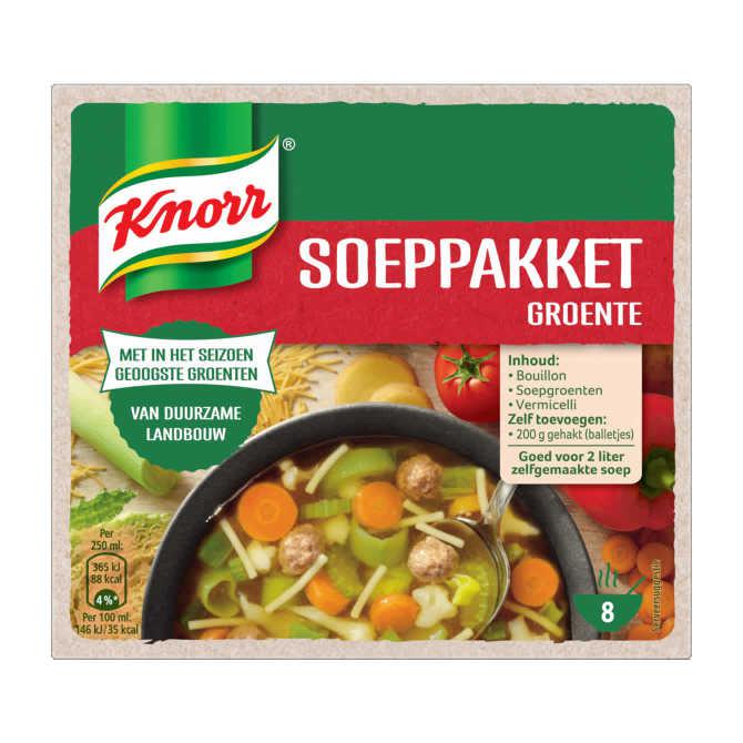 Knorr  Soeppakket groente Soep