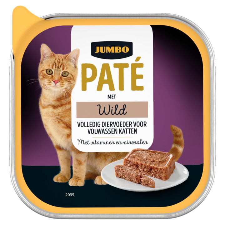 Jumbo Pat&amp;eacute; met Wild 100g