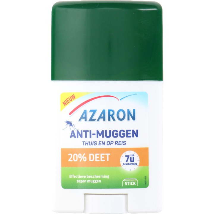 Azaron - Anti-muggen stick 20% DEET 50ml