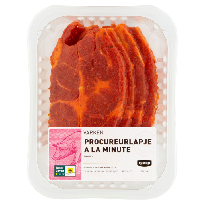 Jumbo Varken Procureurlapje a la Minute Smokey ca. 300g