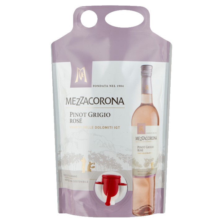 Mezzacorona - Pinot Grigio - Ros&amp;eacute; - Pouch 1,5L