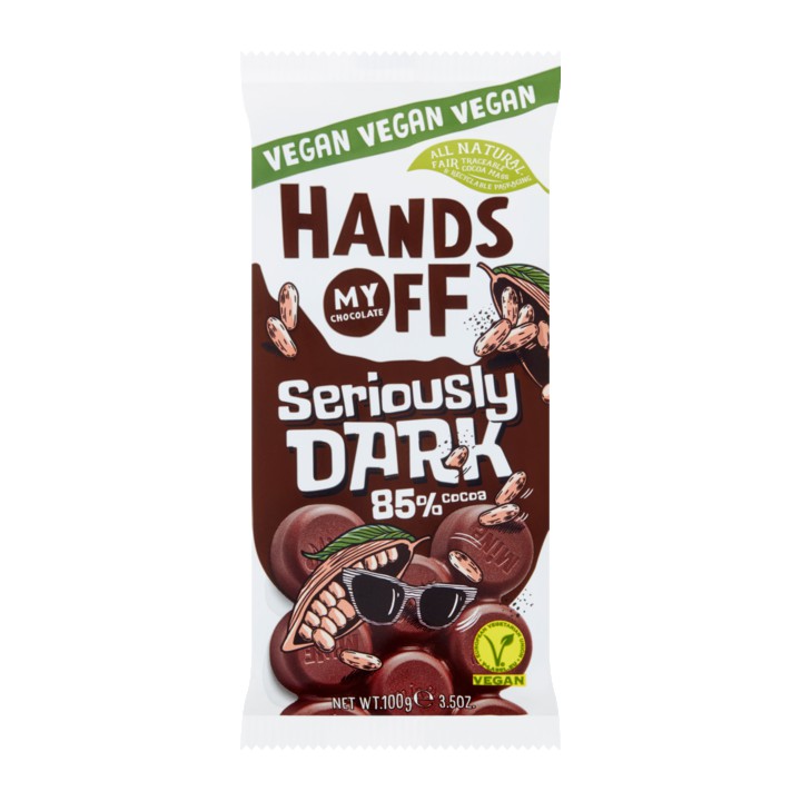 Hands Off My Chocolate Seriously Dark 85% Cocoa 100g