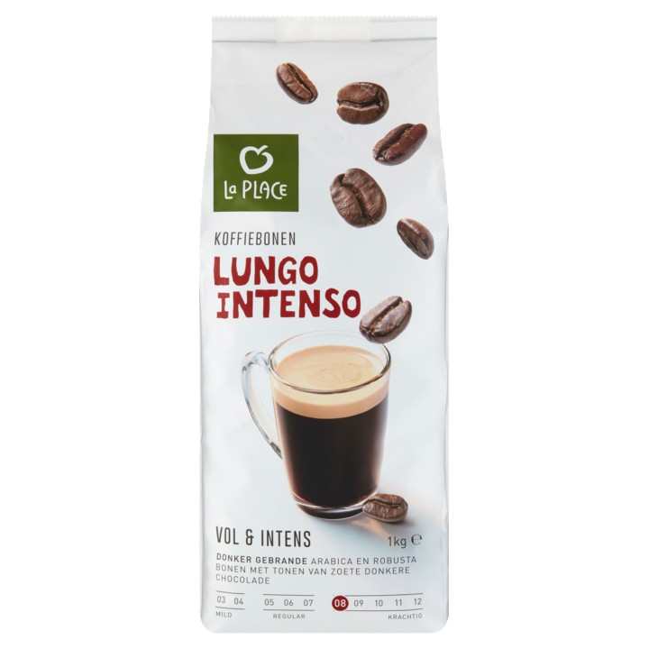 La Place Koffiebonen Lungo Intenso 1kg