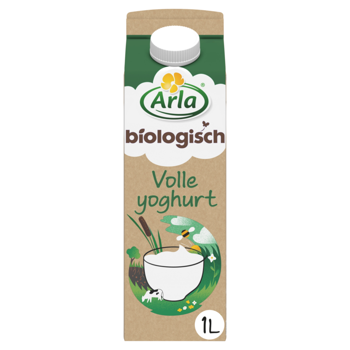Arla Biologisch Volle Yoghurt 1L
