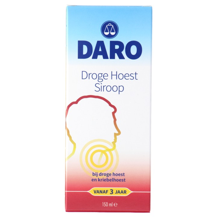 Daro Droge hoest siroop, 150ml